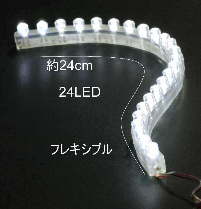 LED�o�[/���ɂႮ�ɂႵ��LED�o�[�Ŏ��݂ȃf�U�C�����B�i���o�[���ɂ��œK�B